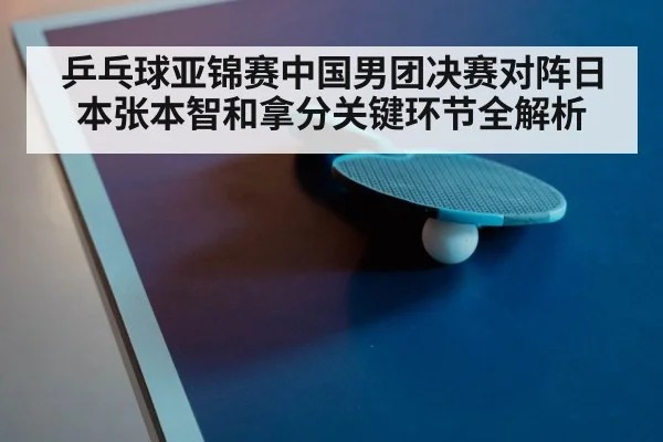 乒乓球亚锦赛中国男团决赛对阵日本张本智和拿分关键环节全解析